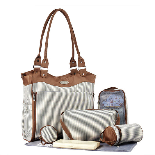 9 piece set Maternity Diaper Nappy Bag
