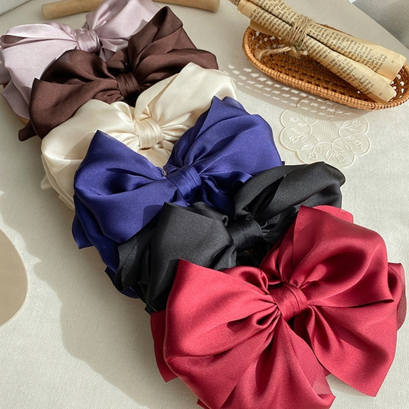 Velvet Bowknot Hair Clip