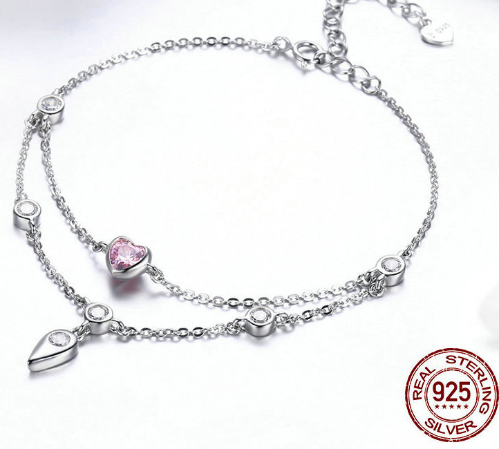 Sweetheart 925 Silver Bracelet
