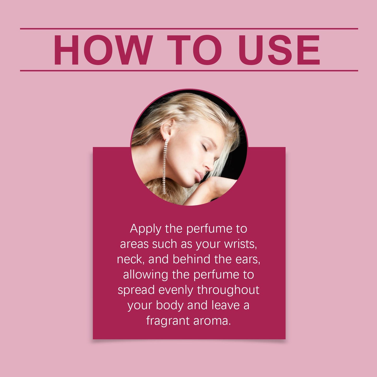 Rose roll-on perfume