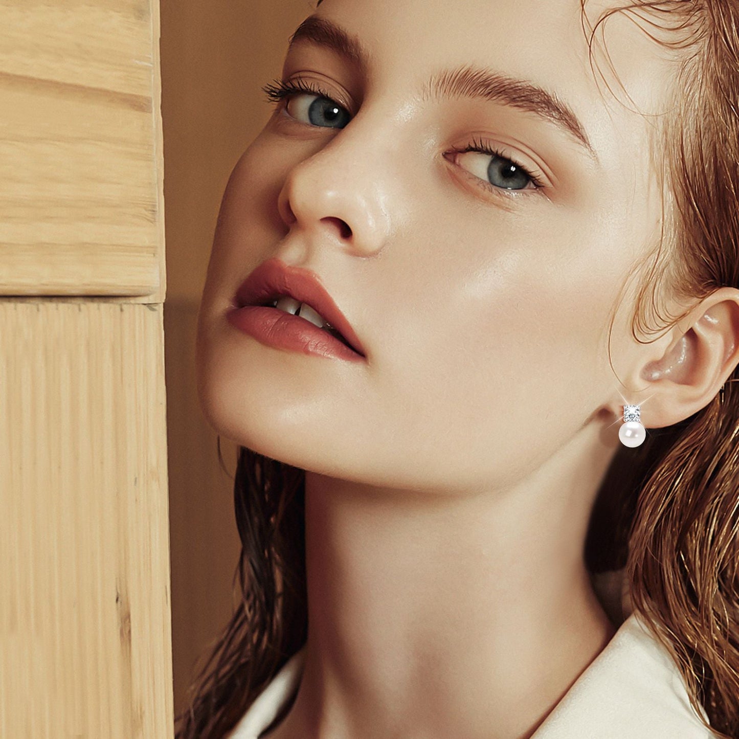 Pearl s925 silver earrings