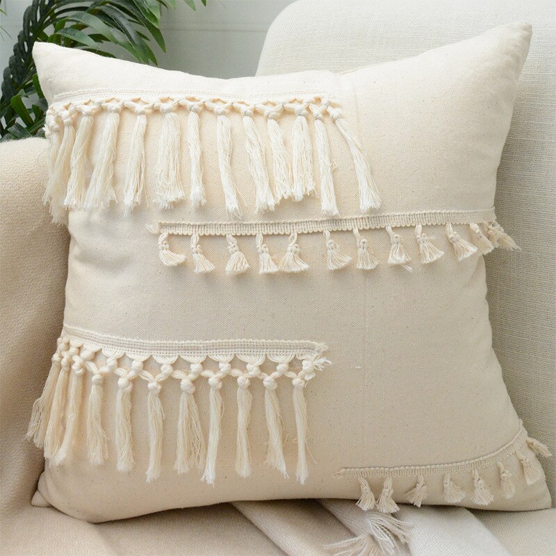 Tassels Cushion Cover