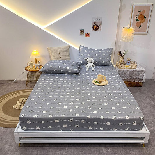 Cotton Elastic Bed Sheet