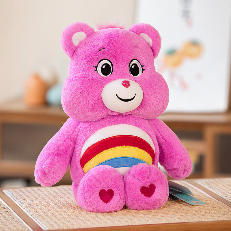 Rainbow Bear Plush Doll