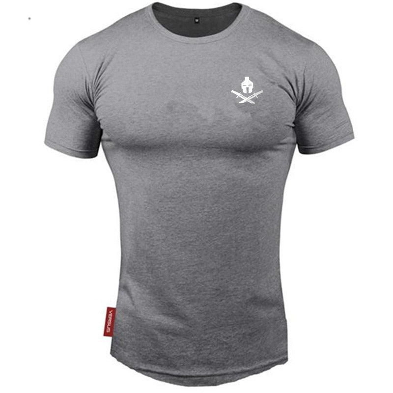 Running fitness t shirt men