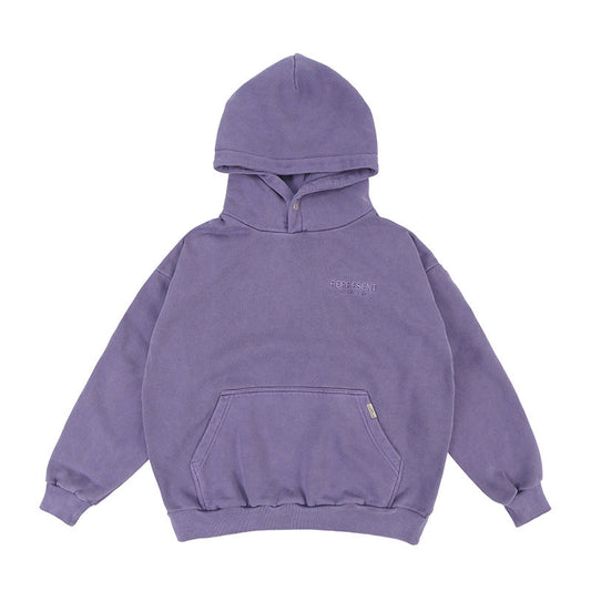 Solid Washed Heaveyweight Hoodie