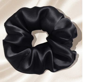 Large mulberry silk scrunchie