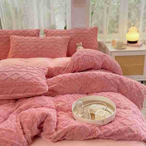 Winter Flannel 4-Piece Bedding Set