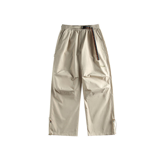 Waistband Wide Leg Pants