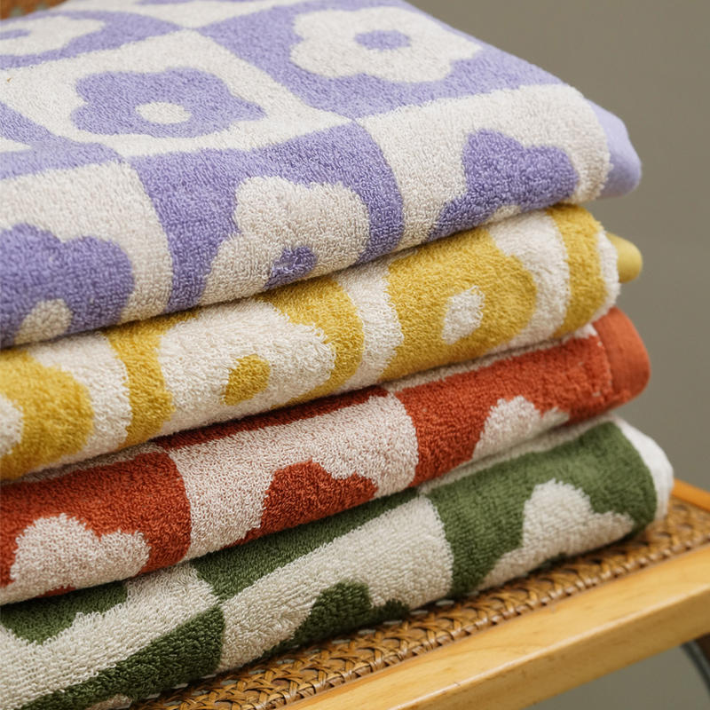 Plaid Series Bath Towel