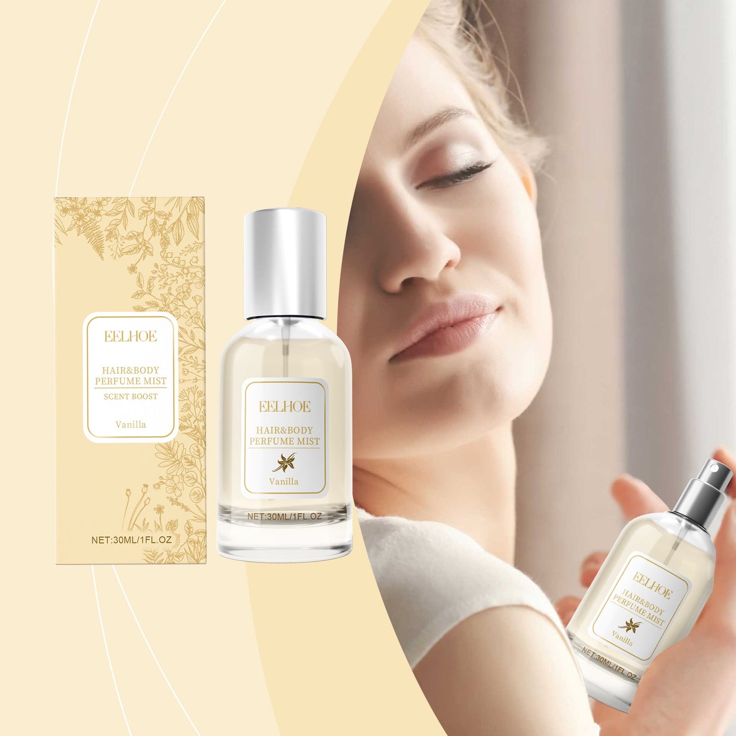 Vanilla Body Hair Perfume