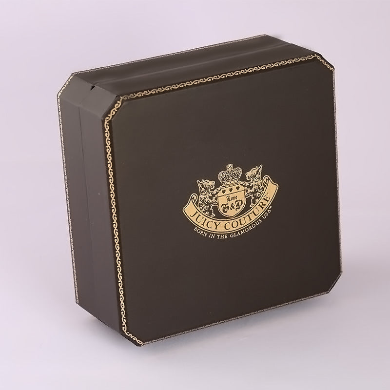 Enamel glazed diamond studded metal letters pendant necklace