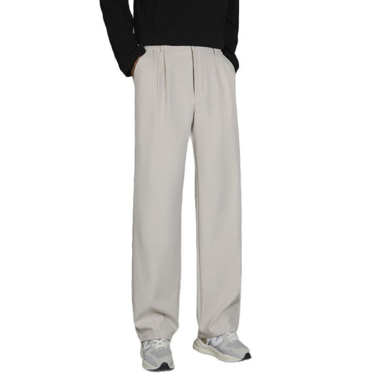 High street black casual pants