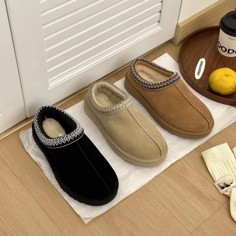 Chunky Sole Snow Boots