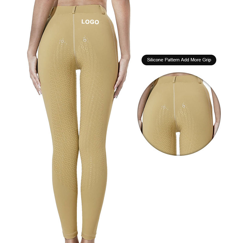Anti-Slip Fitted Equestrian Tights
