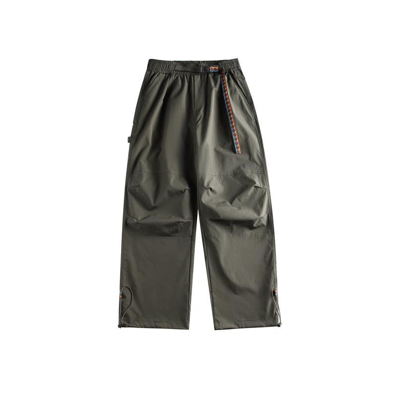 Waistband Wide Leg Pants