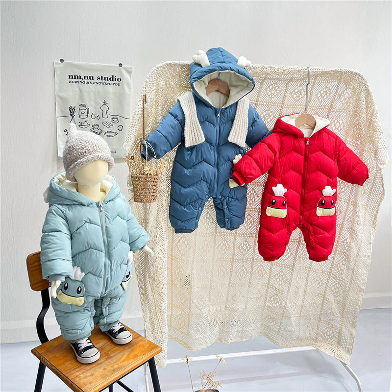 Newborn Winter Romper