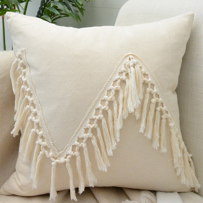 Tassels Cushion Cover