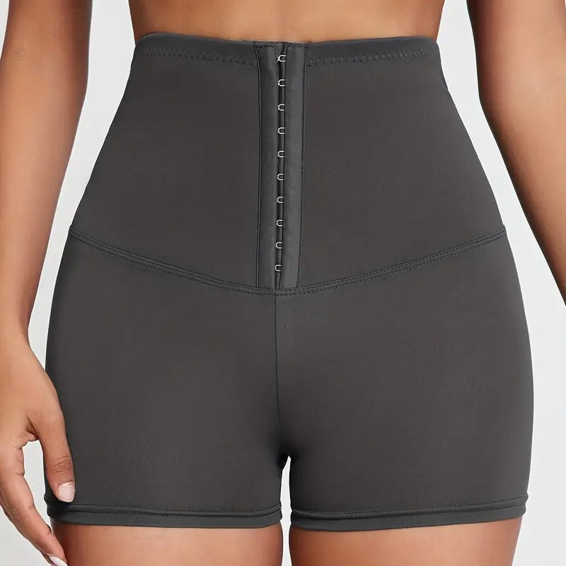 High-Waisted Fitness Leggings with Zipper Closure