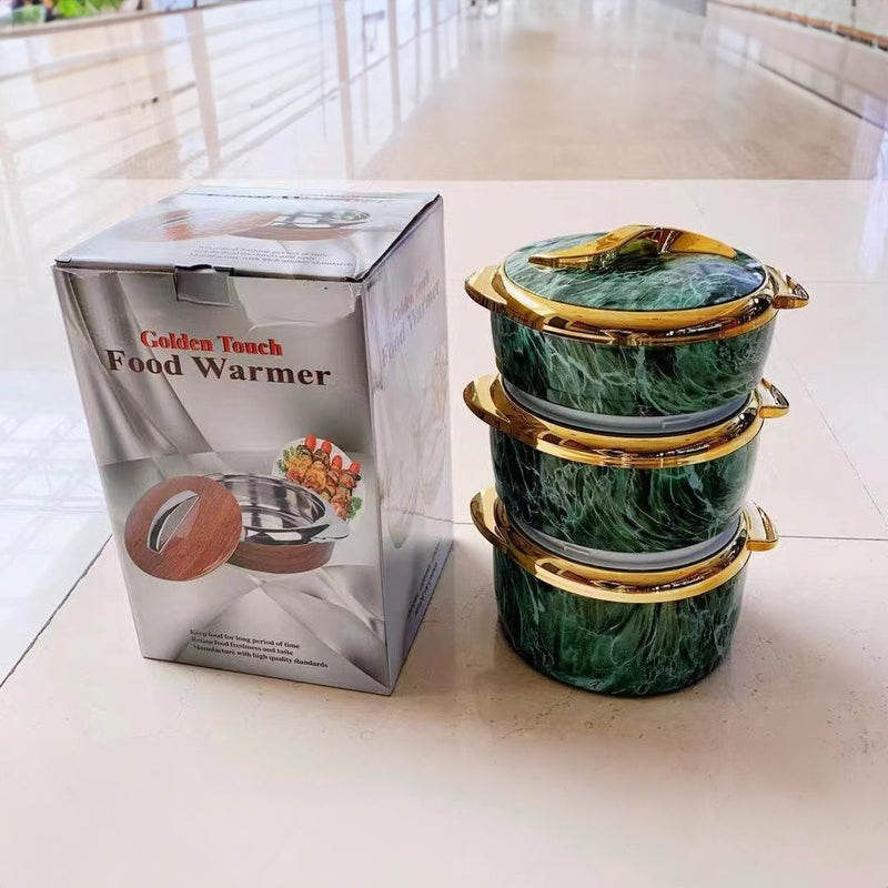 3-Piece Insulated Food Container Set