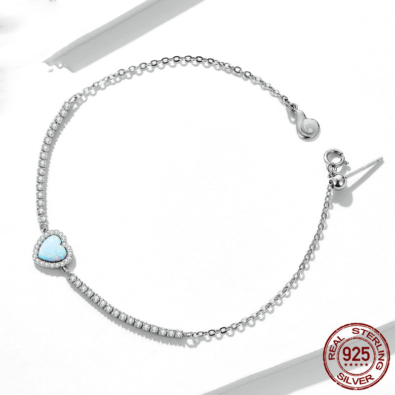 s925 Love bracelet heart-shaped bracelet