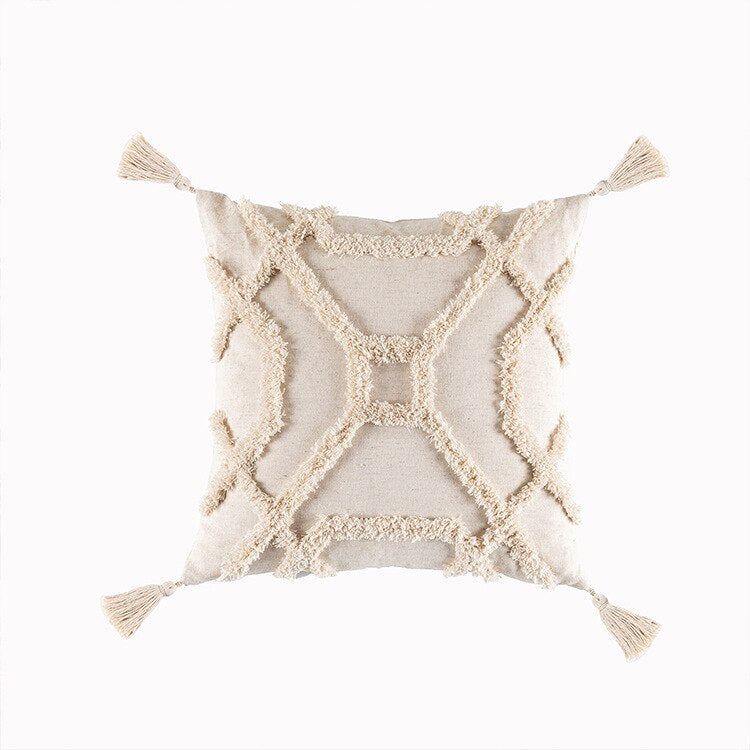 Tassels Cushion Cover