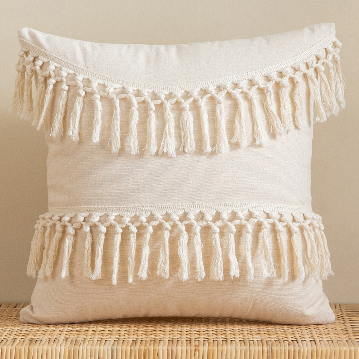 Tassels Cushion Cover