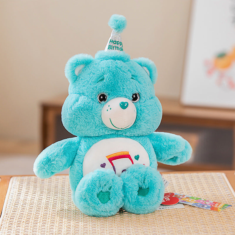 Rainbow Bear Plush Doll