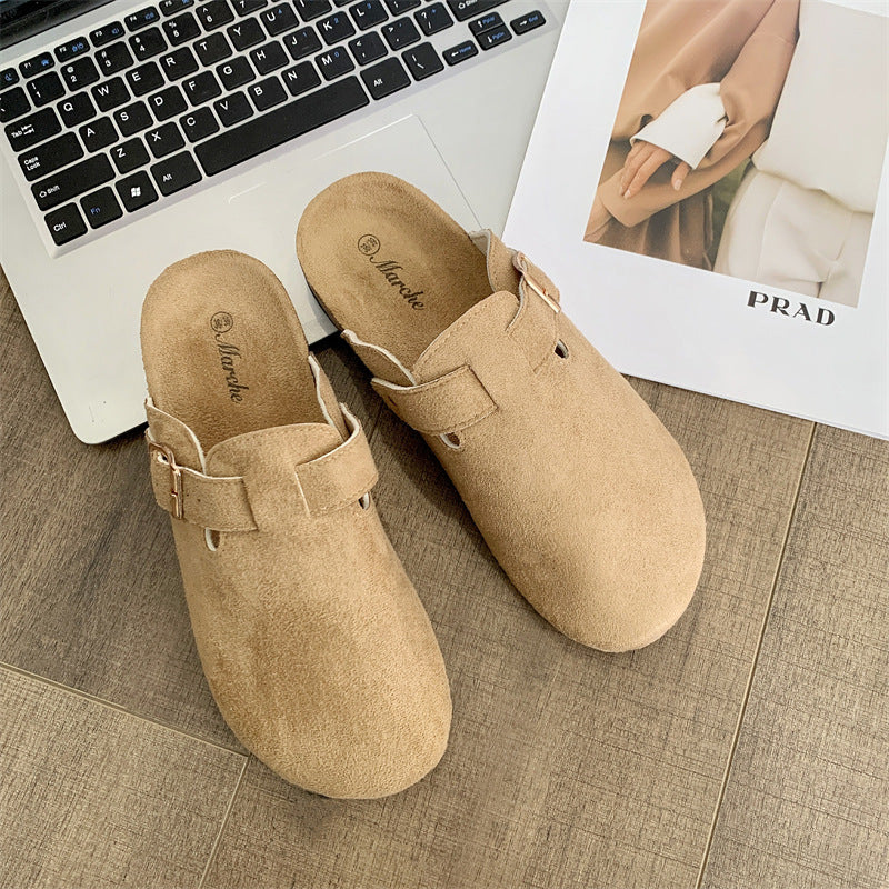 Thick-soled Slip-on Sandals