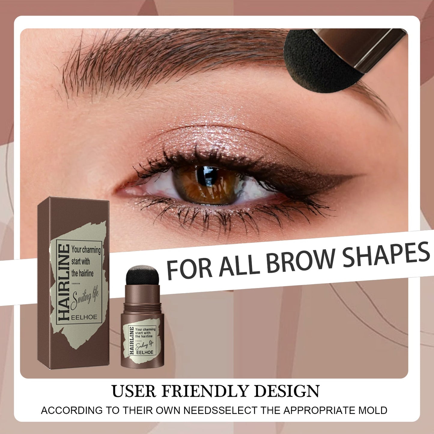 EELHOE Hairline Eyebrow Marks (Dark Brown)