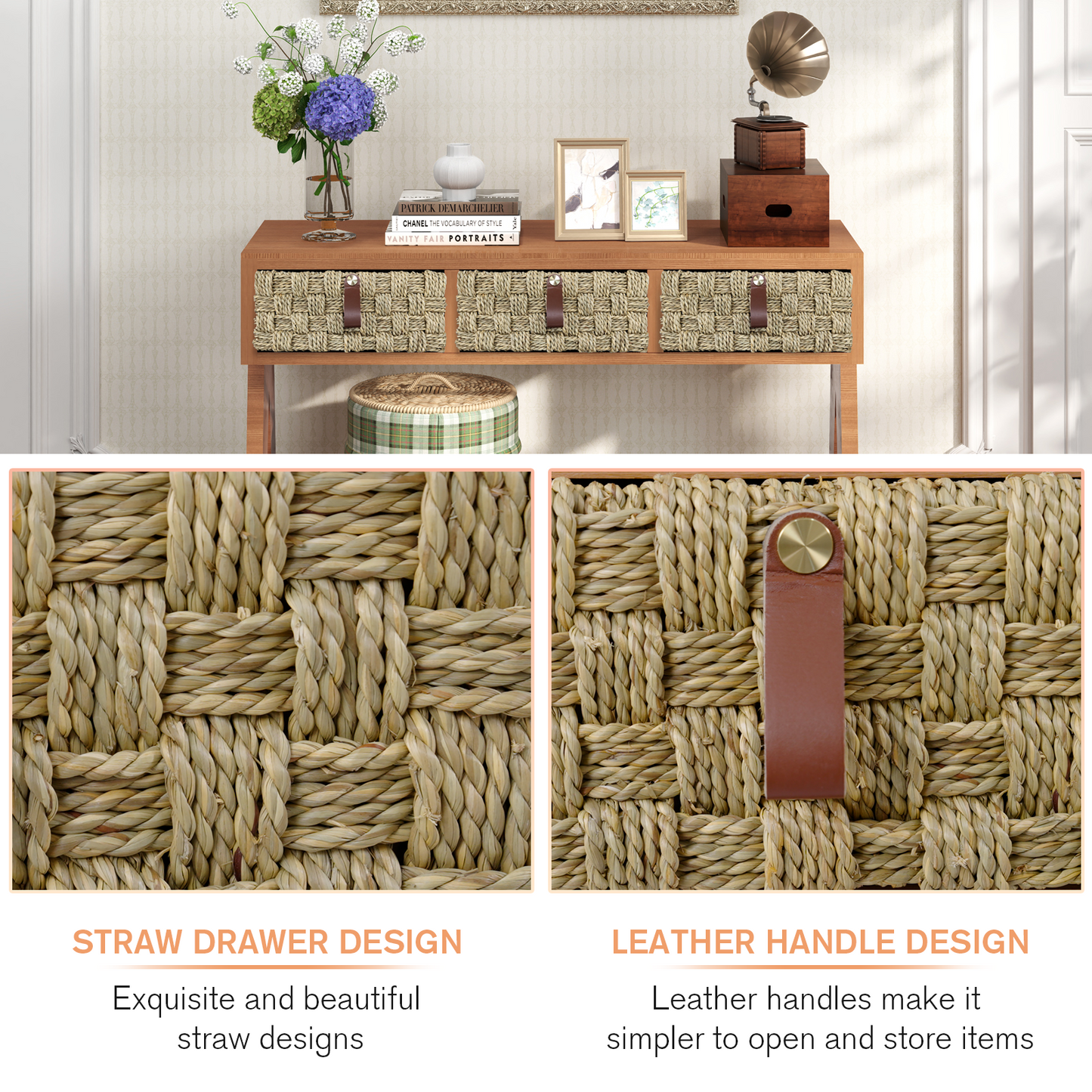 Medieval modern console table