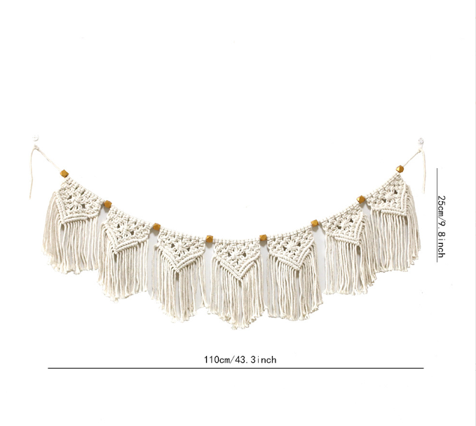 Tapestry Curtain Knitting Decor