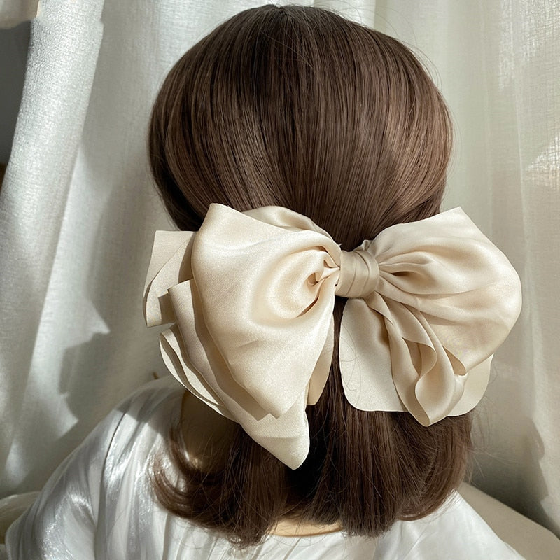 Velvet Bowknot Hair Clip