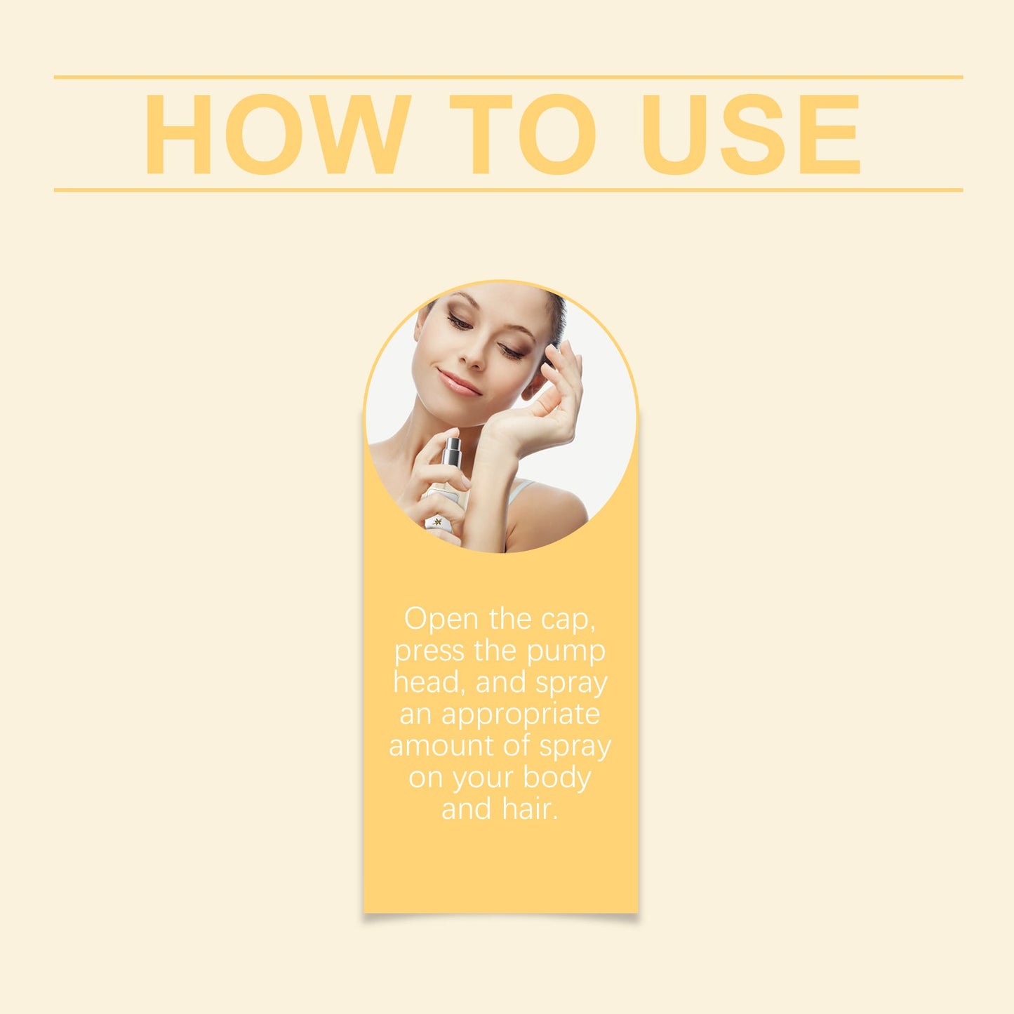 Vanilla Body Hair Perfume