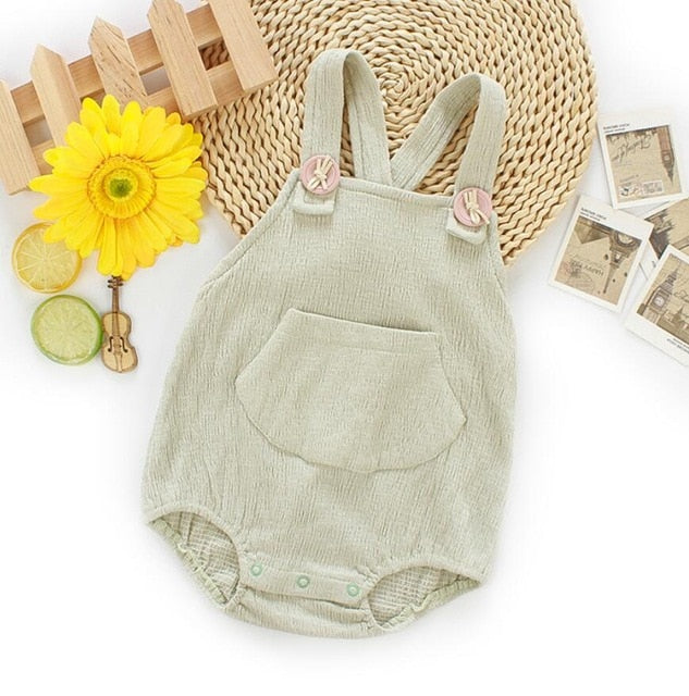 Spring Baby Girl Rompers