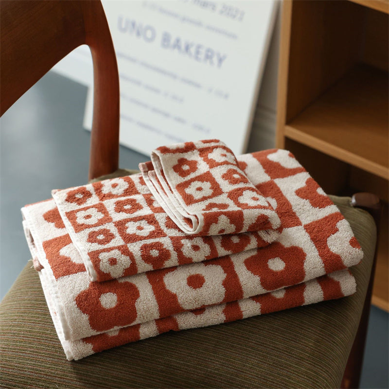 Plaid Series Bath Towel