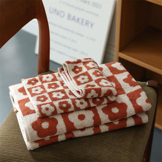 Plaid Series Bath Towel