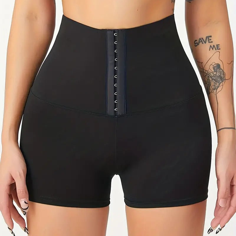 High-Waisted Fitness Leggings with Zipper Closure