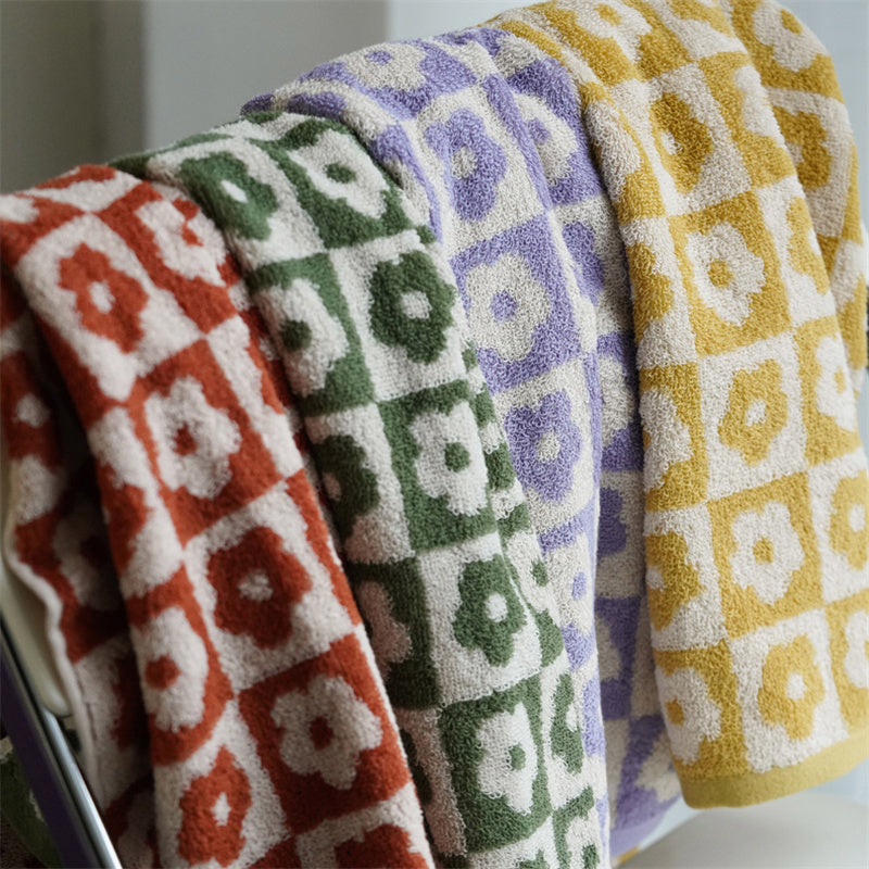 Plaid Series Bath Towel