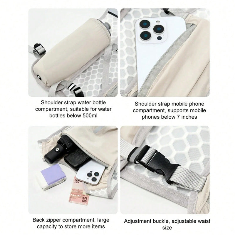 Cycling & Running Storage Vest