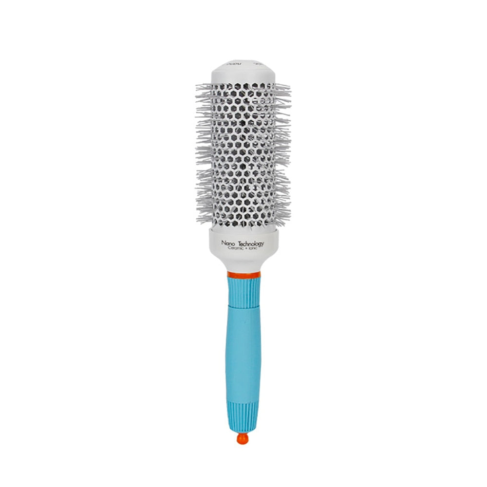 Professional Round Blue Hair Brush