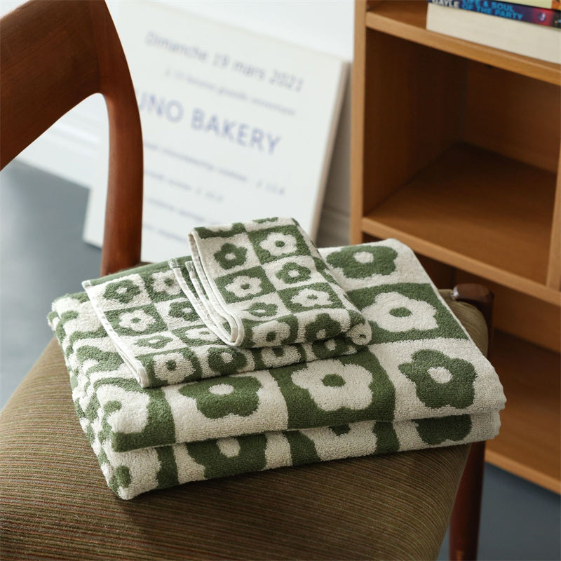 Plaid Series Bath Towel