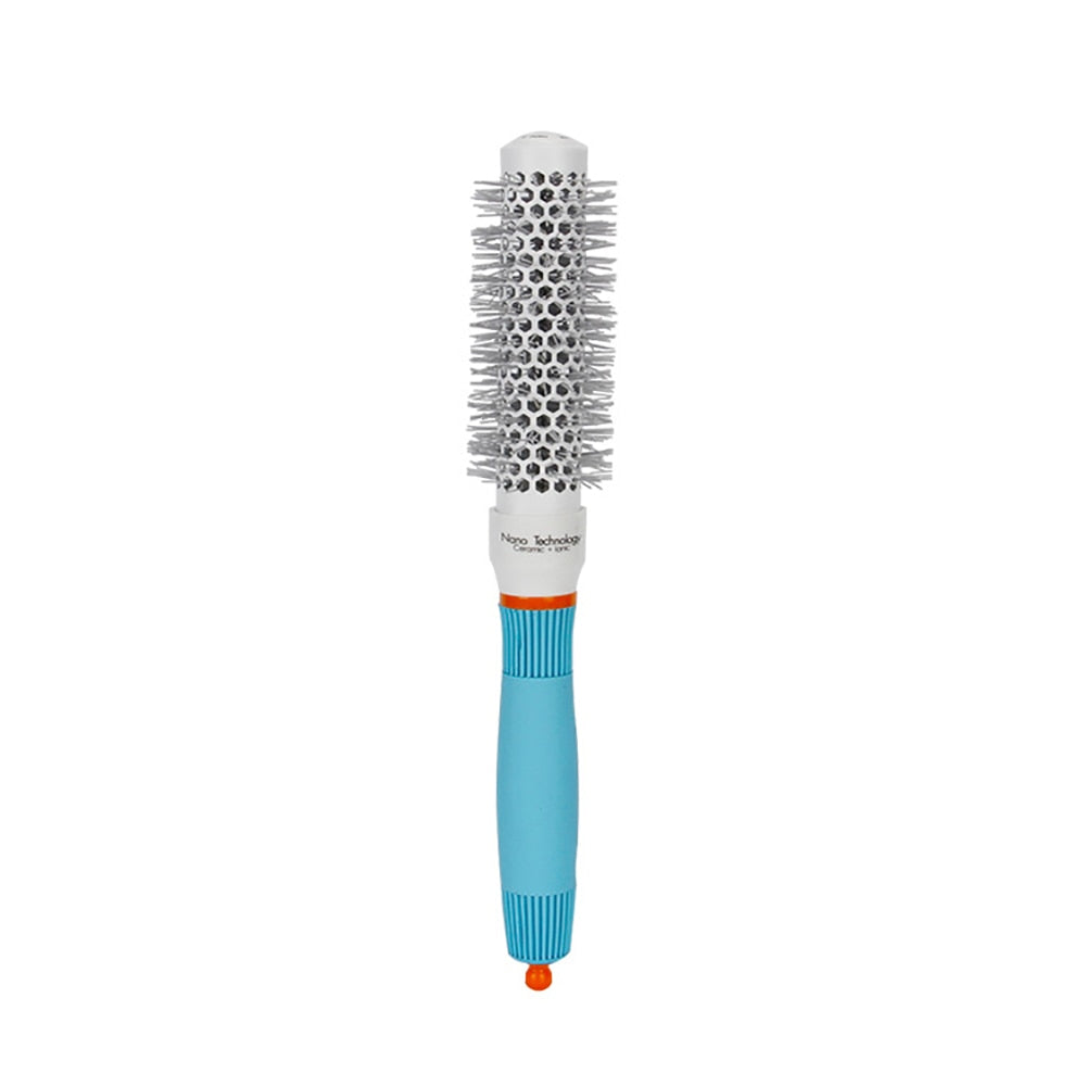 Professional Round Blue Hair Brush