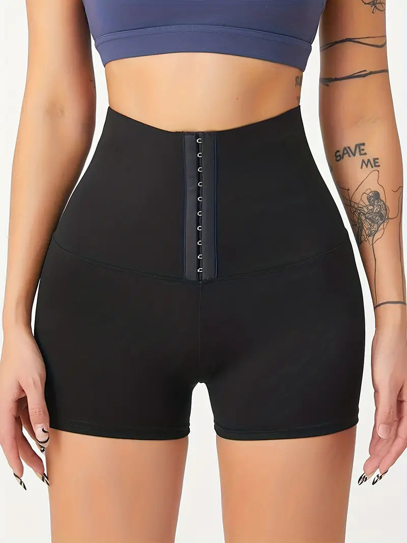 High-Waisted Fitness Leggings with Zipper Closure
