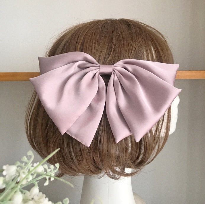 Velvet Bowknot Hair Clip