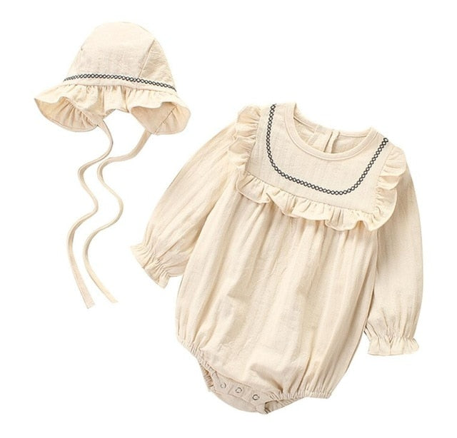 Spring Baby Girl Rompers