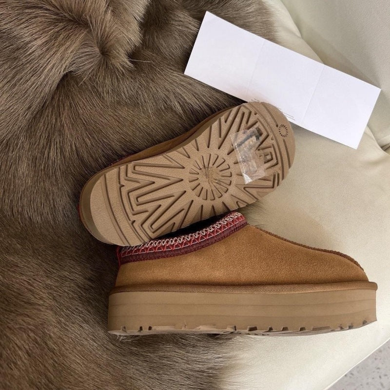 Chunky Sole Snow Boots