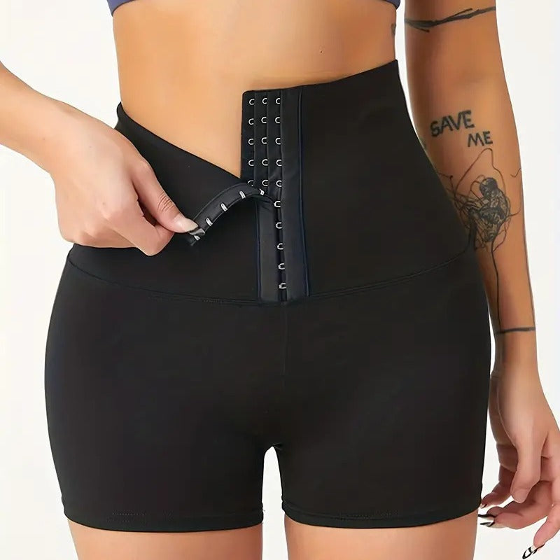 High-Waisted Fitness Leggings with Zipper Closure