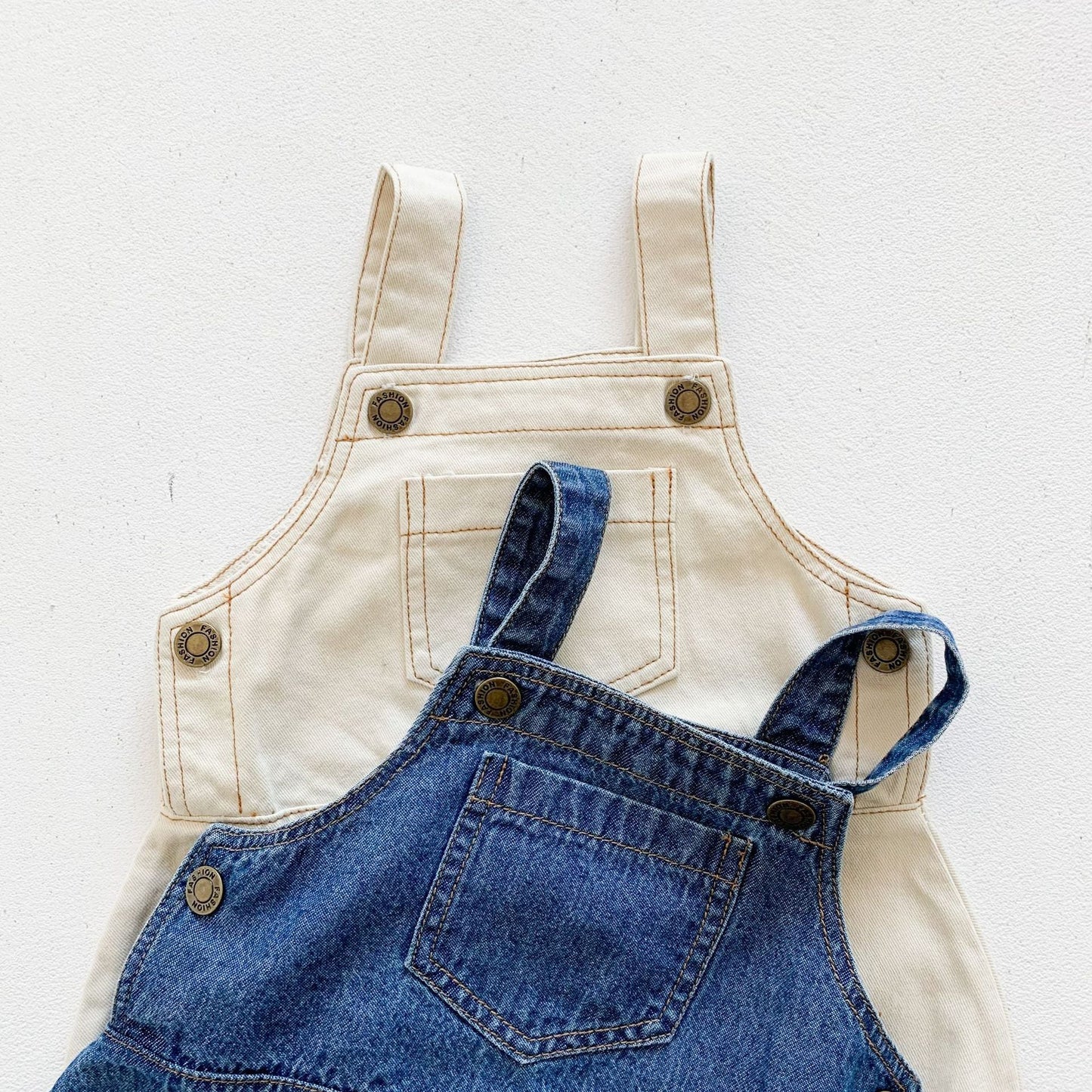 Denim Rompers
