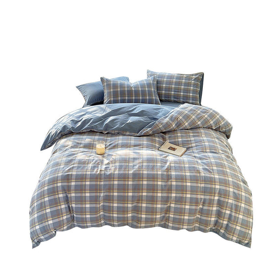 Cotton Dyed Washed Cotton Bedding Set